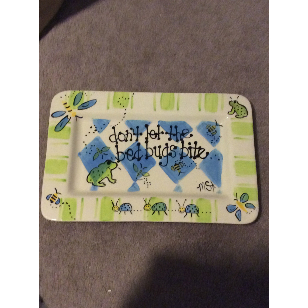 Don't Let The Bedbugs Platter